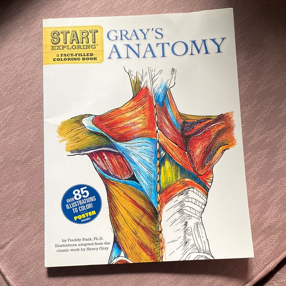 Gray's Anatomy Coloring Book